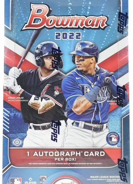 2022 Bowman Baseball Hobby Box