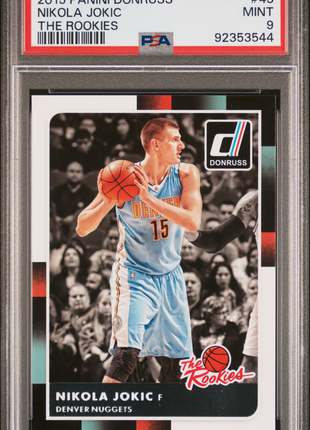 2015 Panini Donruss The Rookies Nikola Jokic #43 PSA 9