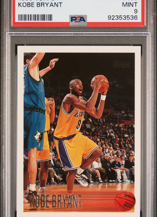 1996 Topps Kobe Bryant #138 PSA 9