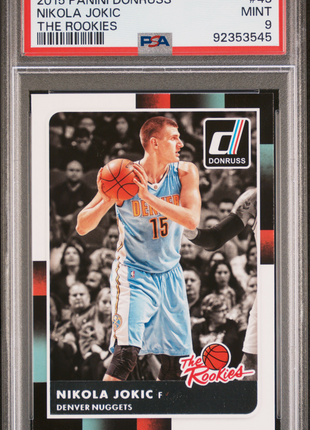 2015 Panini Donruss The Rookies Nikola Jokic #43 PSA 9