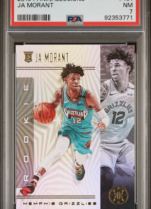 2019 Panini Illusions Ja Morant #161 PSA 7