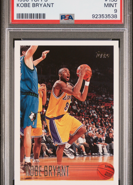 1996 Topps Kobe Bryant #138 PSA 9